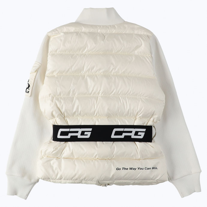 レディース CPG ゴルフウェア アウター スリーブニットダウン
