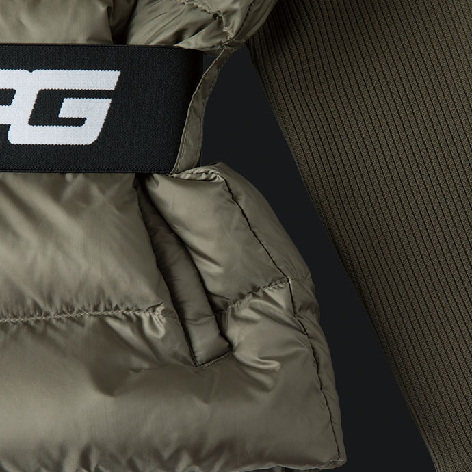 レディース CPG ゴルフウェア アウター スリーブニットダウン