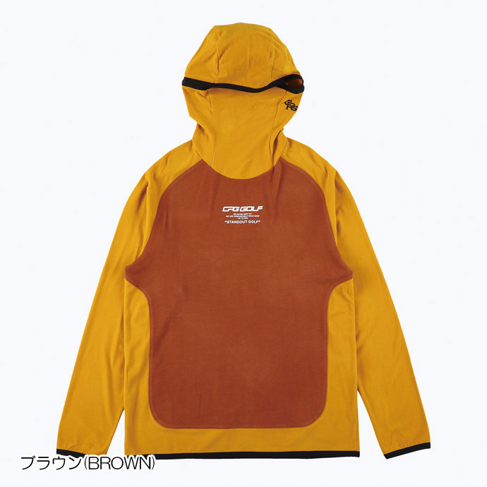 メンズ CPG ゴルフウェア アウター ストレッチバラクラバフーディ