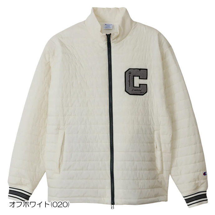 アメフト ゴルフ インディアナ州立大学 ジャケット ホワイト Mサイズ【新品】 メンズ チャンピオン ゴルフウェア アウター ZIP JACKET C3CG604 男性