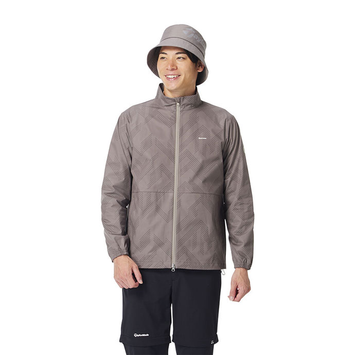 【未使用】テーラーメイド ゴルフ 中綿ジャケット グレー メンズ Sサイズ メンズ テーラーメイド ゴルフウェア アウター マルチファンクショナル