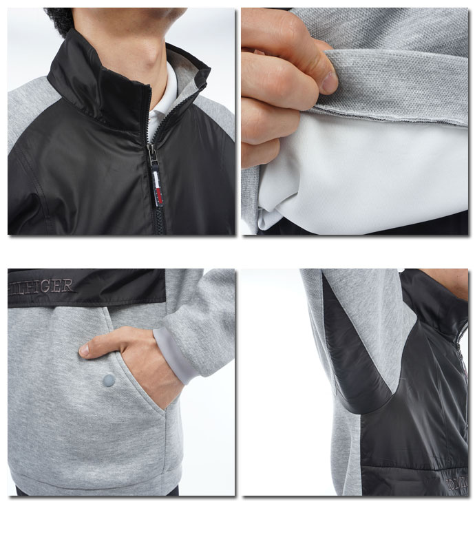 メンズ トミーヒルフィガー ゴルフウェア アウター ハイブリッド