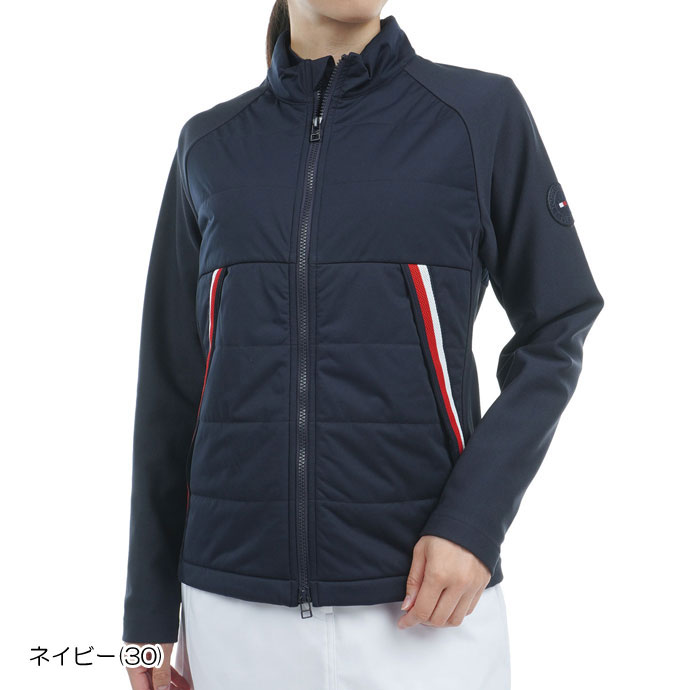 レディース トミーヒルフィガー ゴルフウェア アウター パテッド