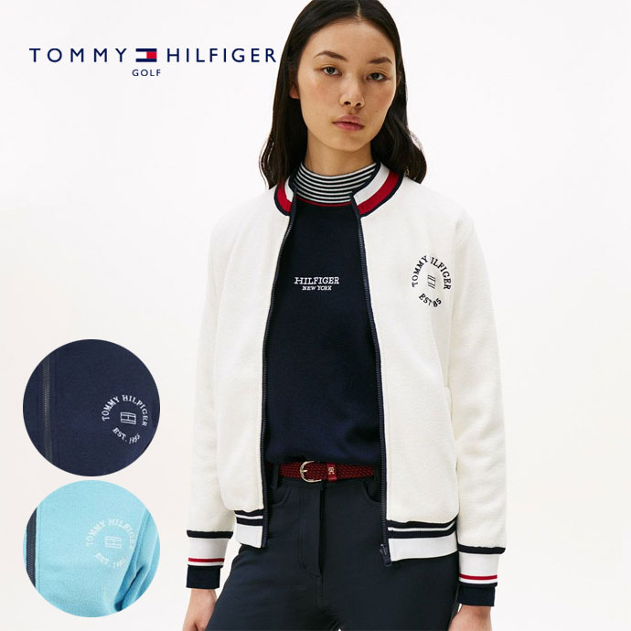 ゴルフ用レディースアウター　トミヒルフィガー　新品L レディース トミーヒルフィガー ゴルフウェア アウター リバーシブル