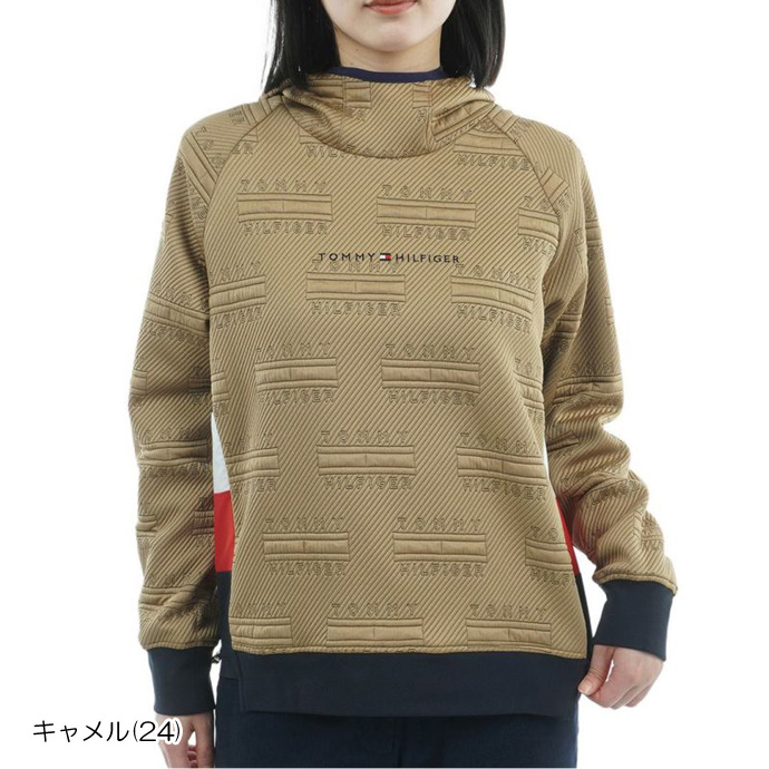 レディース トミーヒルフィガー ゴルフウェア アウター キルト