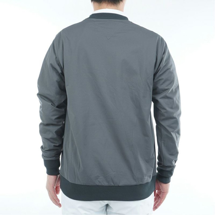 メンズ トミーヒルフィガー ゴルフウェア アウター 防風 クルーネック