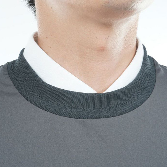 メンズ トミーヒルフィガー ゴルフウェア アウター 防風 クルーネック