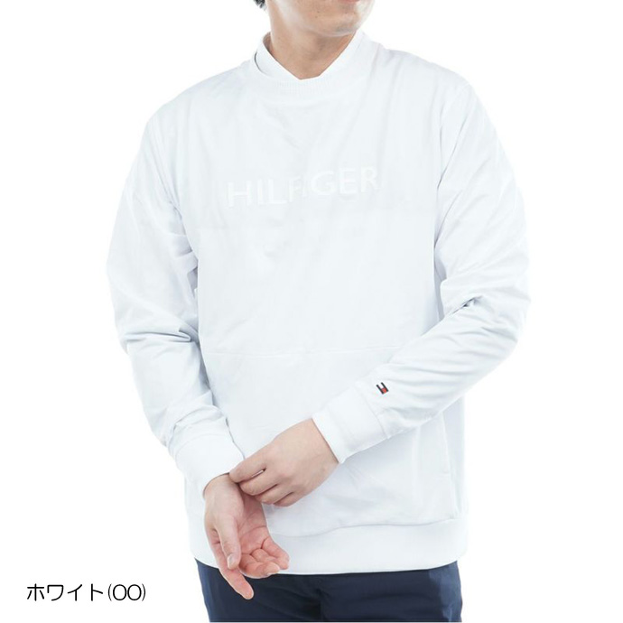 メンズ トミーヒルフィガー ゴルフウェア アウター 防風 クルーネック