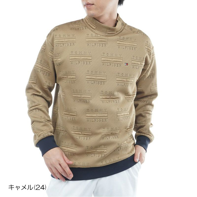 メンズ トミーヒルフィガー ゴルフウェア アウター ジャガ-ドキルト