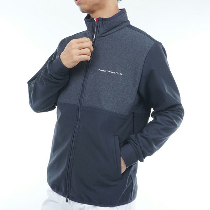 メンズ トミーヒルフィガー ゴルフウェア アウター アクションプリ－ツ