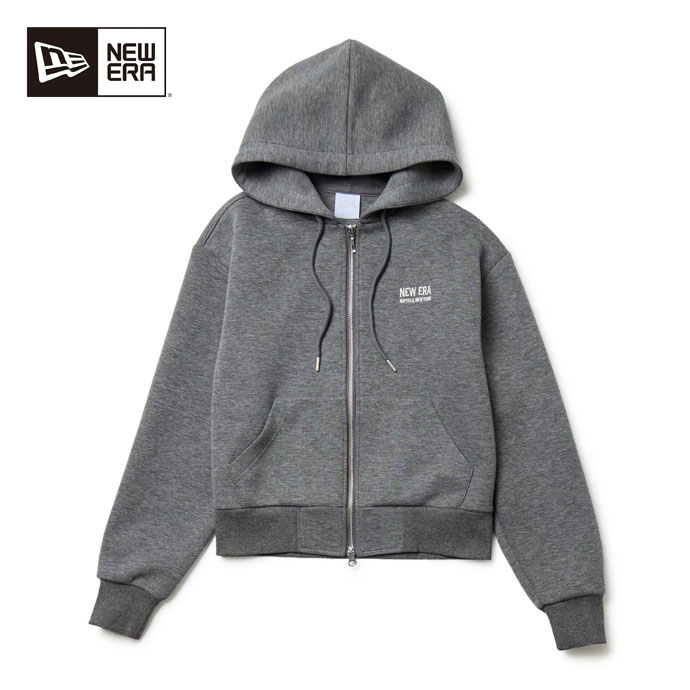 ニューエラ ゴルフウェア アウター TECH SWEAT FULL ZIP HOODIE DGRY
