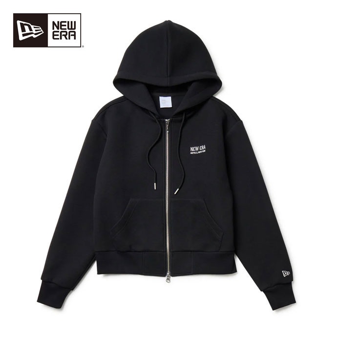 ニューエラ ゴルフウェア アウター TECH SWEAT FULL ZIP HOODIE BLK