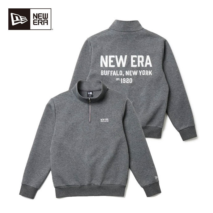 メンズ ニューエラ ゴルフウェア アウター TECH SWEAT HALF ZIP PO