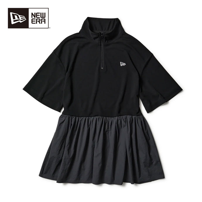 レディース ニューエラ GFW SS HALF ZIP TUNIC BLK 14859881 女性用 春