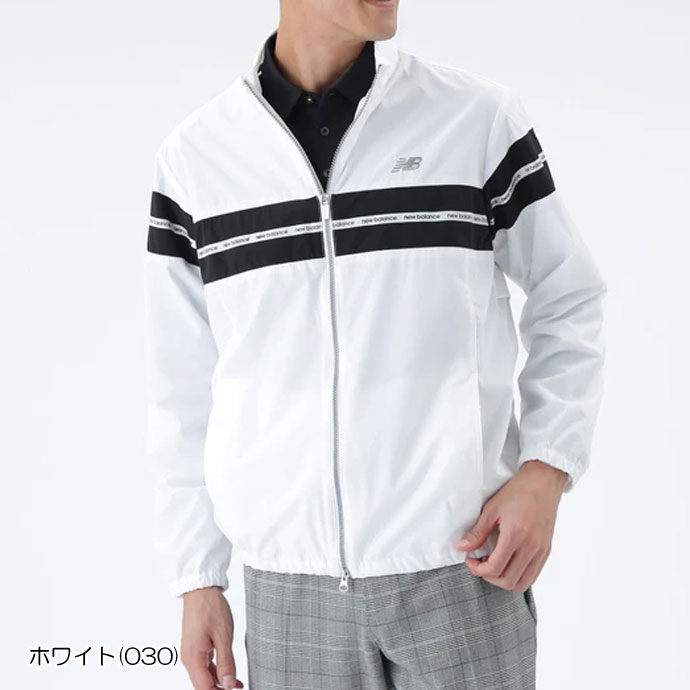 メンズ ニューバランス ゴルフウェア アウター FULL ZIP WIND BLOUSON