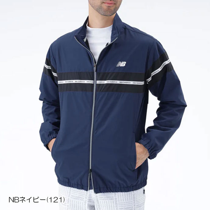メンズ ニューバランス ゴルフウェア アウター FULL ZIP WIND BLOUSON
