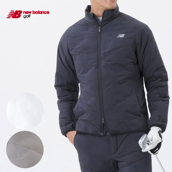 メンズ ニューバランス ゴルフウェア アウター LIGHT DOWN FULL ZIP