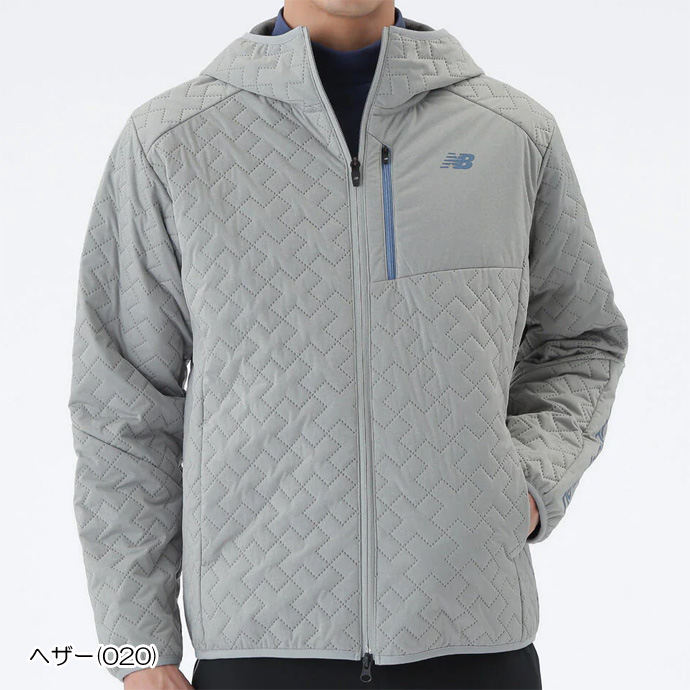 メンズ ニューバランス ゴルフウェア アウター QUILTED FULL ZIP