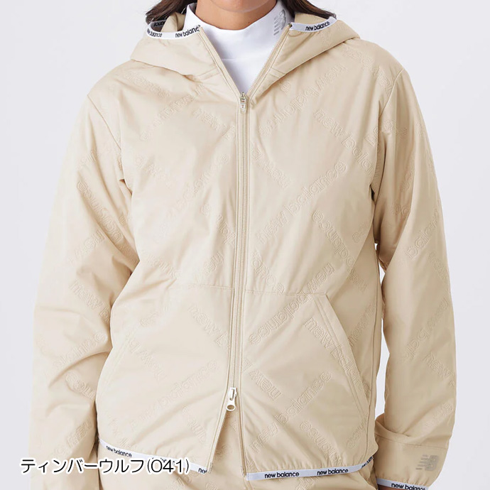 レディース ニューバランス ゴルフウェア アウター QUILTED FULL ZIP