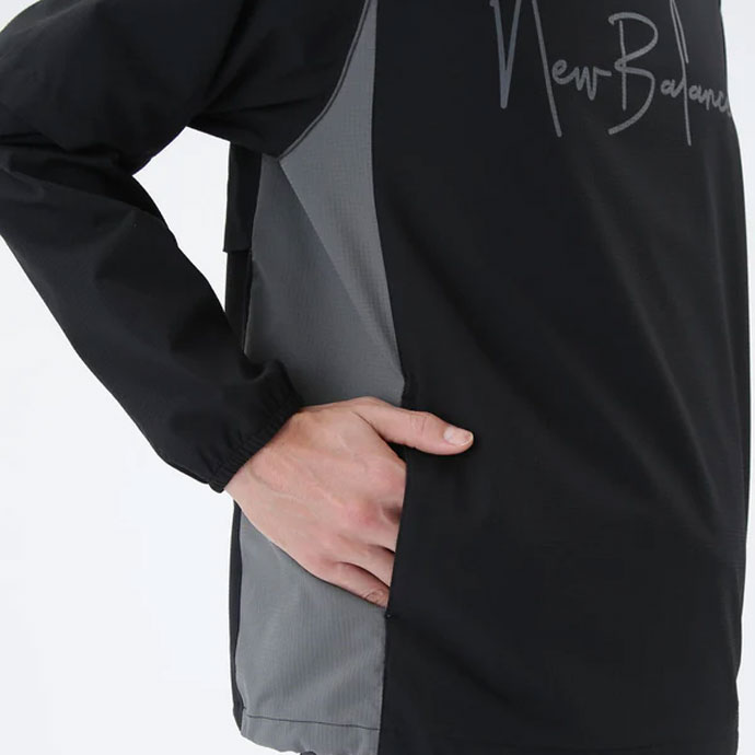 メンズ ニューバランス ゴルフウェア アウター 2WAY CREW NECK SNEED