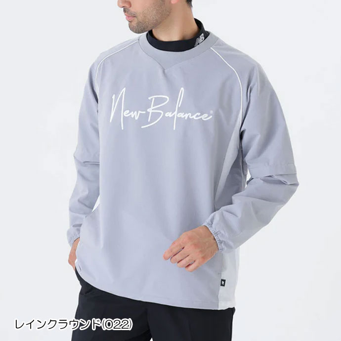 メンズ ニューバランス ゴルフウェア アウター 2WAY CREW NECK SNEED
