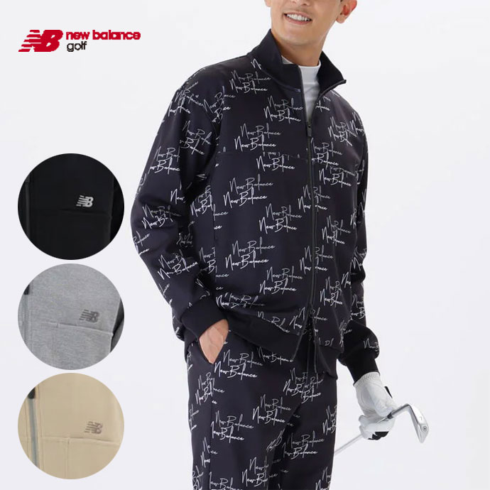 メンズ ニューバランス ゴルフウェア アウター SWEAT FULL ZIP STAND
