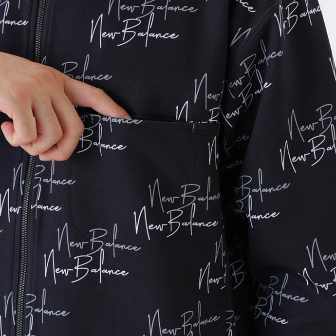 メンズ ニューバランス ゴルフウェア アウター SWEAT FULL ZIP STAND