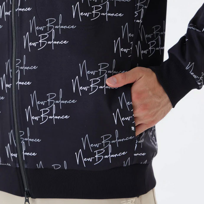 メンズ ニューバランス ゴルフウェア アウター SWEAT FULL ZIP STAND