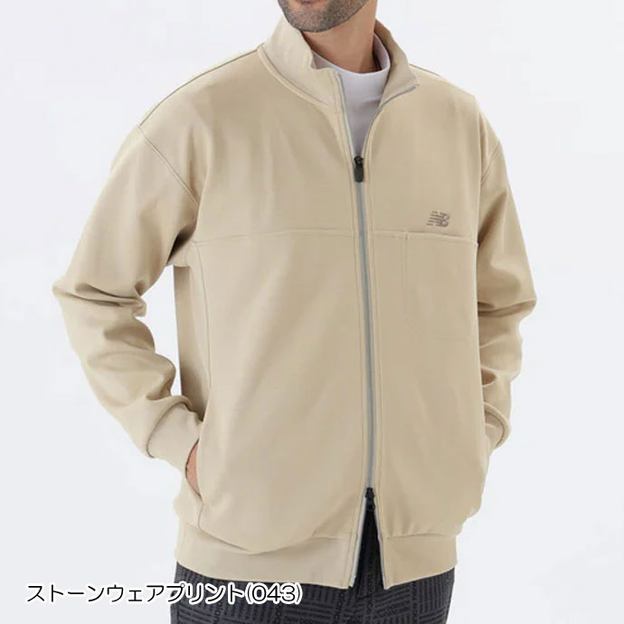 メンズ ニューバランス ゴルフウェア アウター SWEAT FULL ZIP STAND