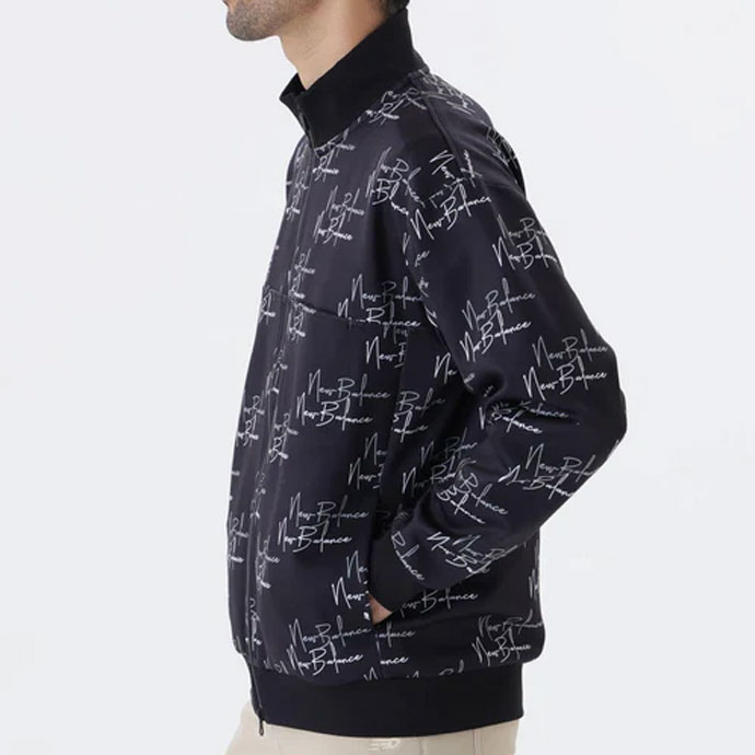 メンズ ニューバランス ゴルフウェア アウター SWEAT FULL ZIP STAND