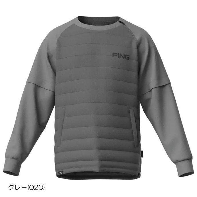 スニード　アウター メンズ ピン ゴルフウェア アウター 2WAYハイブリッド中綿スニード