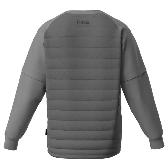 メンズ ピン ゴルフウェア アウター 2WAYハイブリッド中綿スニード