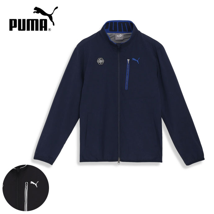 メンズ プーマ ゴルフウェア アウター ストレッチスタンドフルジップ