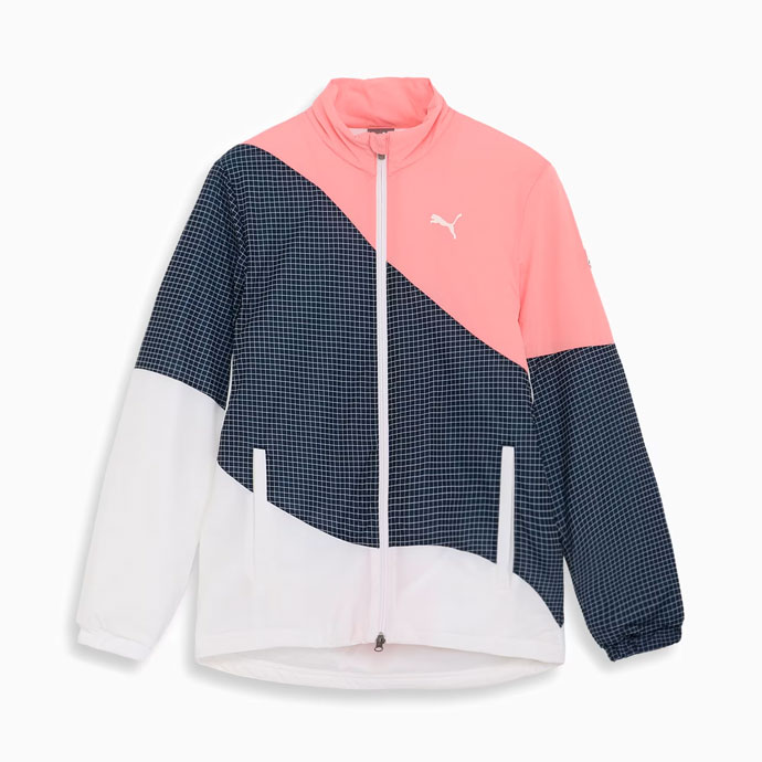 未使用2.6万 プーマ ゴルフ カラーブロック フルジップ 中綿ジャケット XL 未使用2.6万 プーマ ゴルフ カラーブロック フルジップ 中綿