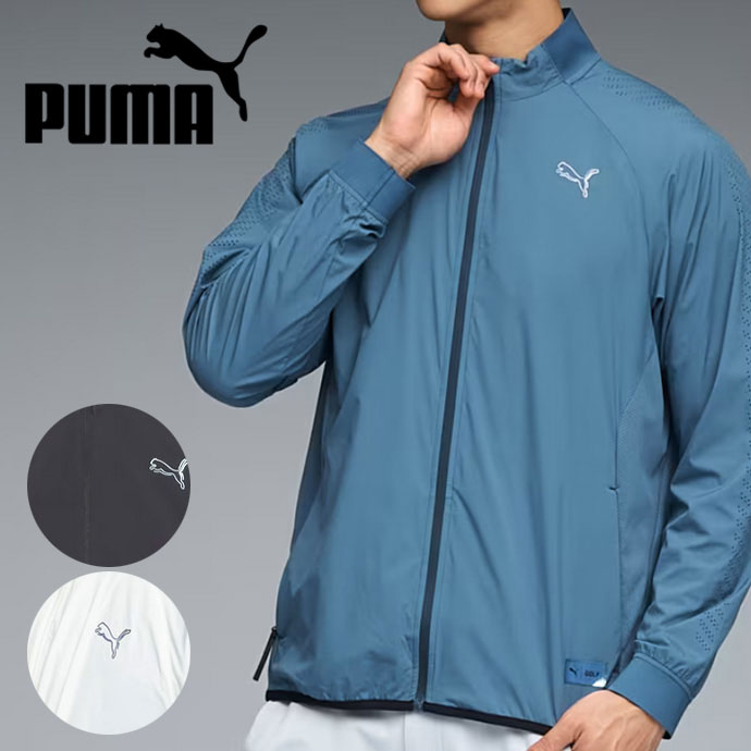メンズ プーマ ゴルフウェア アウター シャドウキャット LT WIND JK