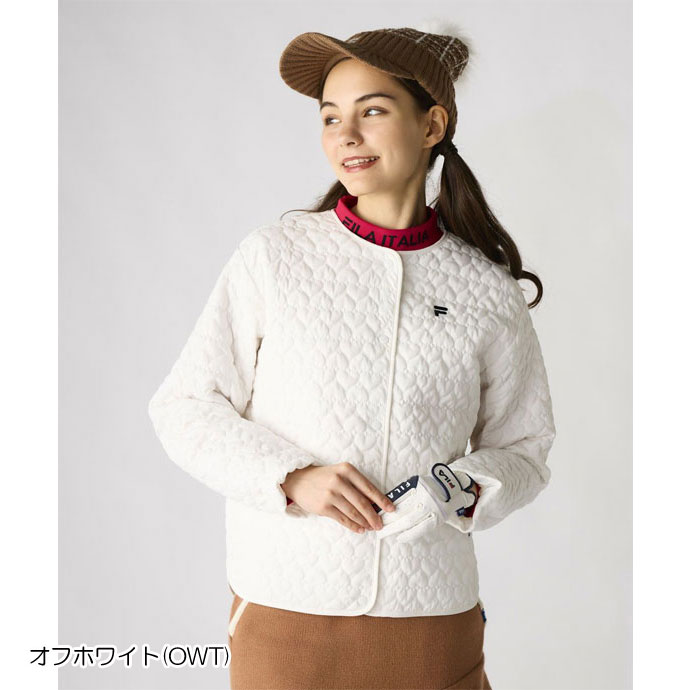 fairfairゴルフカーディガン フィラ 中綿カーディガン 794261 レディース | レディースゴルフ用品