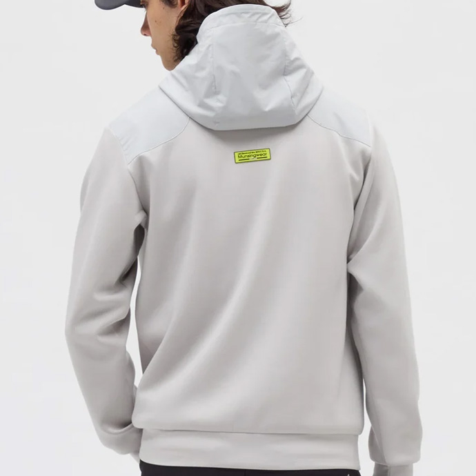 メンズ マンシング ゴルフウェア アウター ストレッチロゴプリント