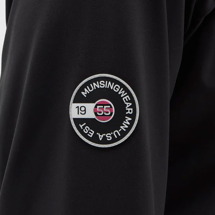 レディース マンシング ゴルフウェア 長袖シャツ ストレッチ前開き