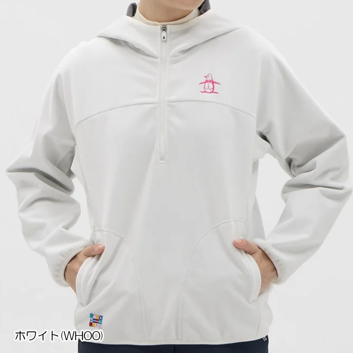 レディース マンシング ゴルフウェア アウター 防風フリース