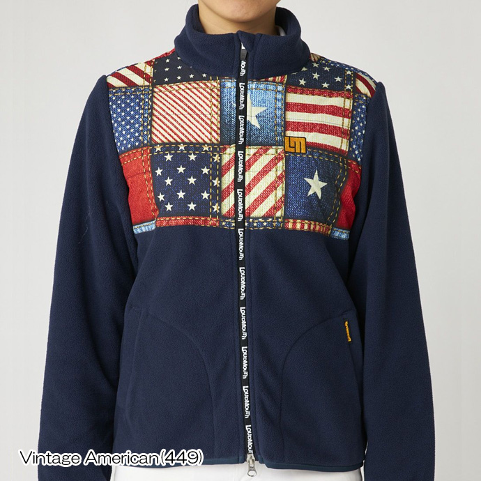 レディース ラウドマウス ゴルフウェア アウター タフタ×フリース