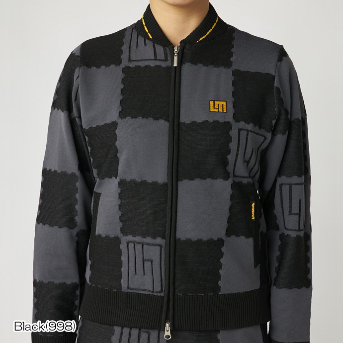 レディース ラウドマウス ゴルフウェア アウター ニットブルゾン