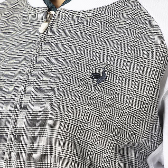 レディース ルコック ゴルフウェア アウター ニットブルゾン LG4FWB80L