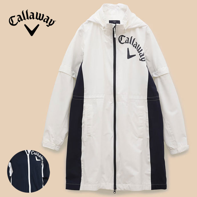 レディース キャロウェイ ゴルフウェア レインウェア ワンピース型