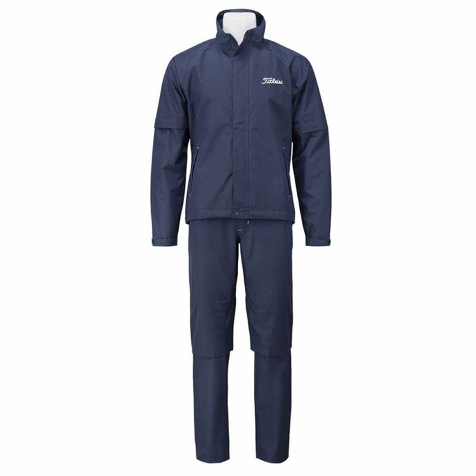 メンズ タイトリスト ゴルフウェア レインウェア ストレッチ 2WAY