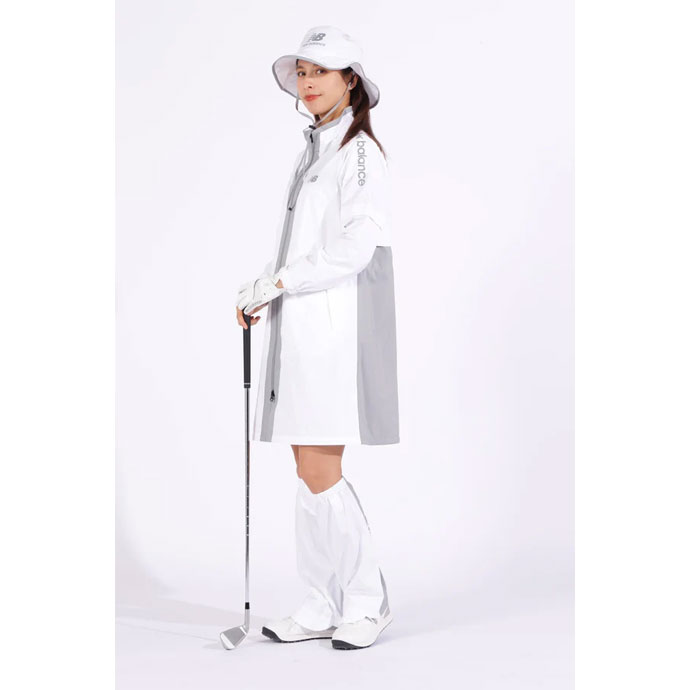 新品タグ付きBALENCIAAGA sportsレディースゴルフレインウェア バレンシアガ スポーツ ゴルフレディースレインウェア タグ付き