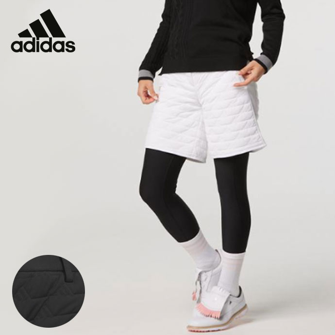 アディダス WIND.RDY保温中わたBOSロゴキルトショーツ JTY83