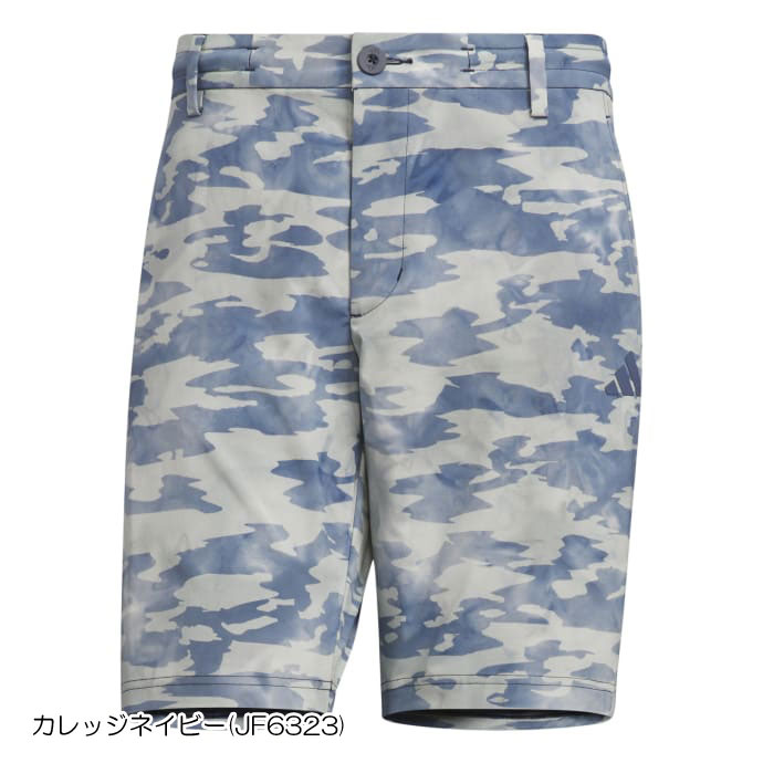 メンズ アディダス ゴルフウェア パンツ 撥水カモフラージュ柄ショート