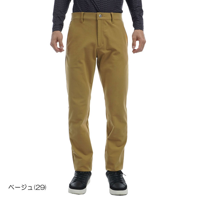 メンズ アドミラル ゴルフウェア パンツ ハイテンション裏起毛