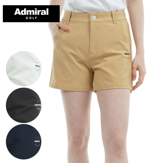 Admiral レディース　ショートパンツ　L ストレッチ ツイルショートパンツ レディス(ハーフパンツ