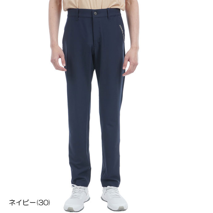 Admiral ネイビー ゴルフパンツ Lサイズ　紺　アドミラルゴルフ　メンズ メンズ アドミラル ゴルフウェア パンツ 4WAYテーパードパンツ